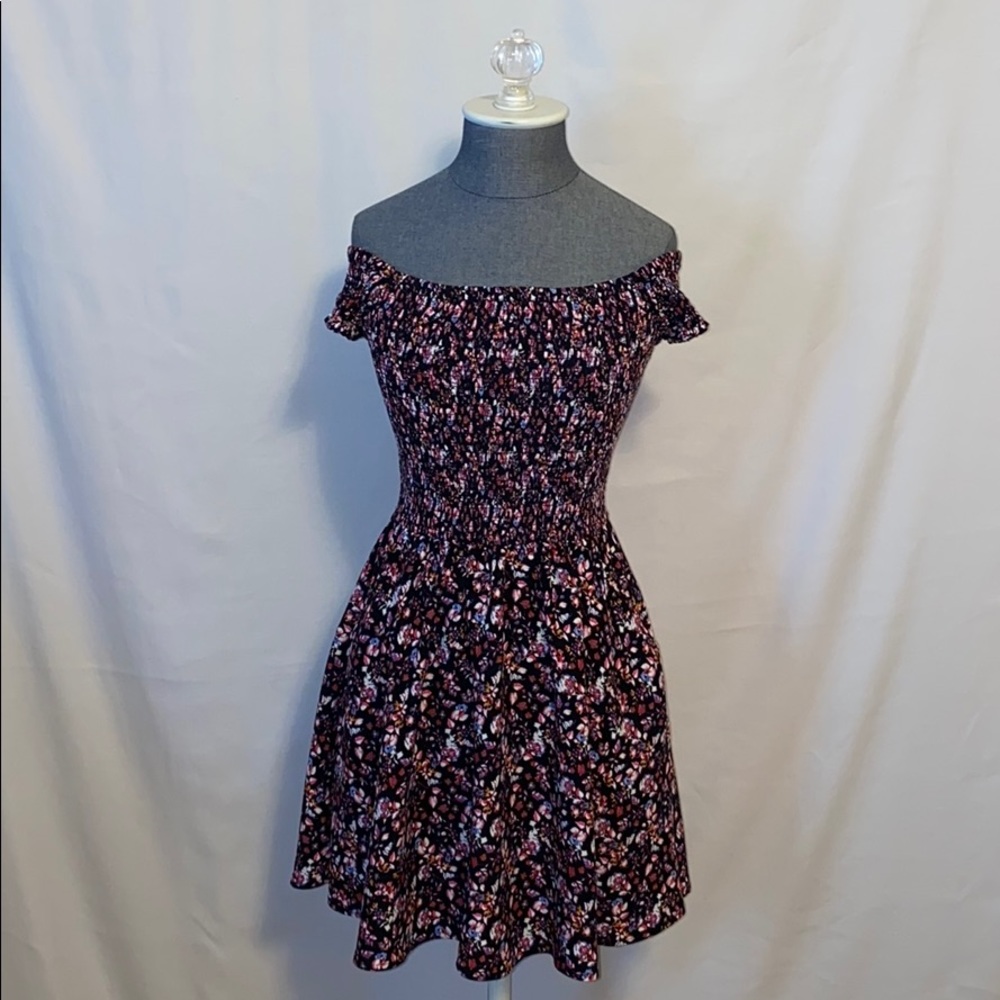 Express All-Over Floral Dress